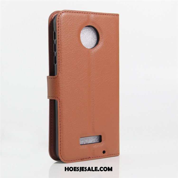 Moto X4 Hoesje Portemonnee Hoes Kaart Bescherming Leren Etui Kopen