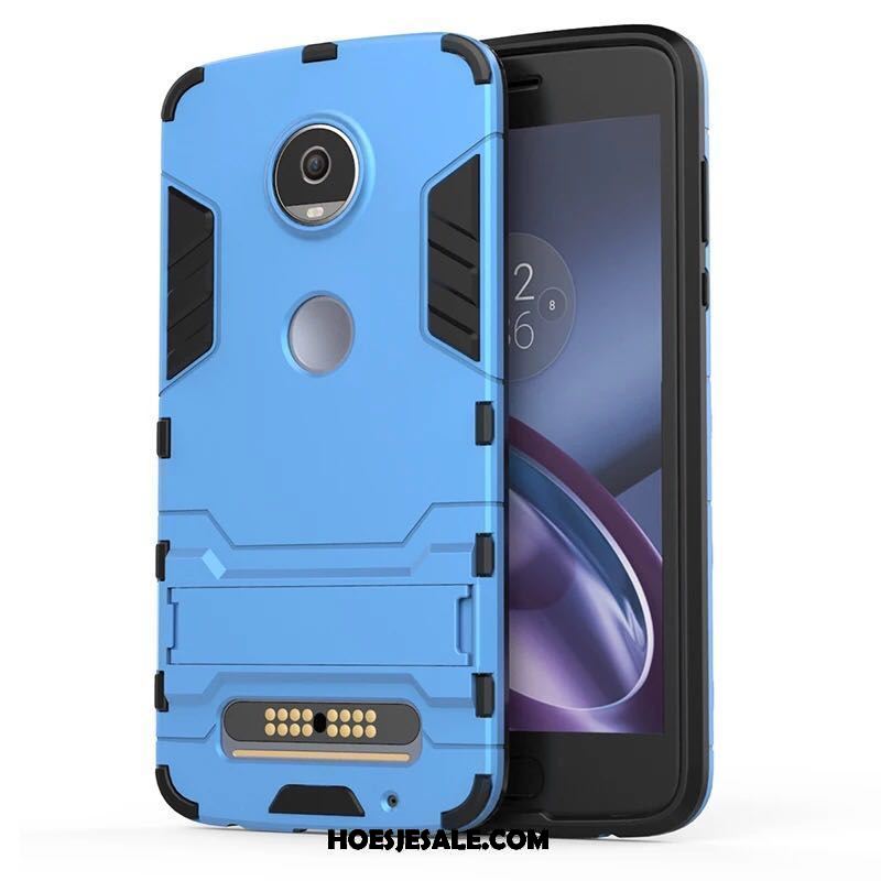 Moto Z2 Play Hoesje Anti-fall Hoes Grijs All Inclusive Mobiele Telefoon Goedkoop