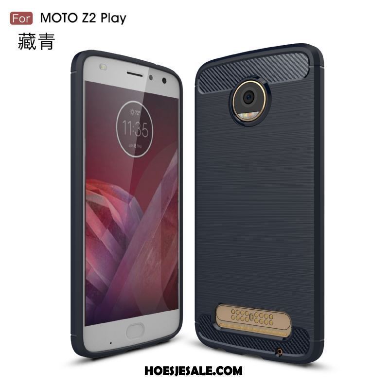 Moto Z2 Play Hoesje Anti-fall Skärmskydd Bescherming Groen Hoes Goedkoop