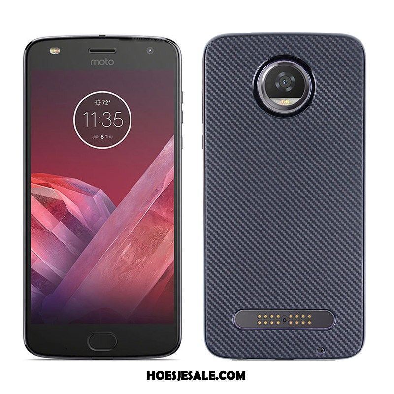 Moto Z2 Play Hoesje Bescherming Hoes Anti-fall Fiber Goud Sale