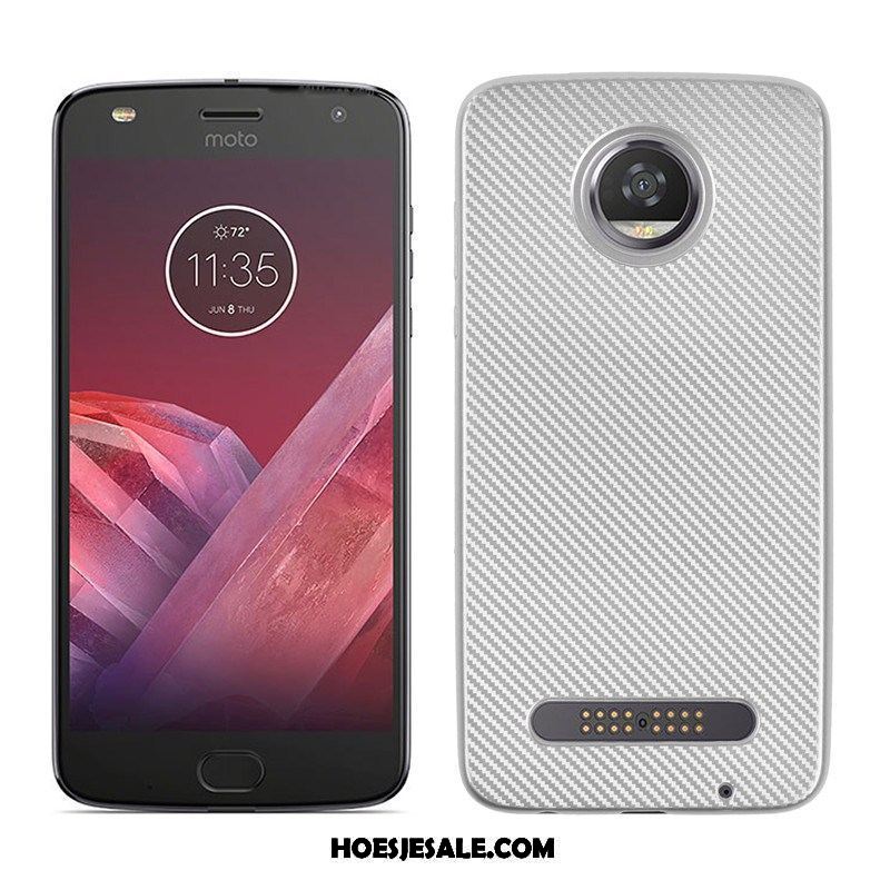 Moto Z2 Play Hoesje Bescherming Hoes Anti-fall Fiber Goud Sale