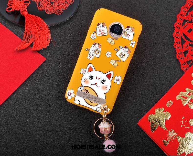 Moto Z2 Play Hoesje Hond Rood Hoes Anti-fall Rijkdom Sale