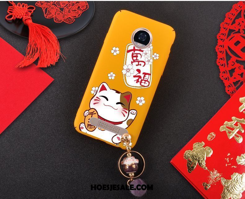 Moto Z2 Play Hoesje Hond Rood Hoes Anti-fall Rijkdom Sale