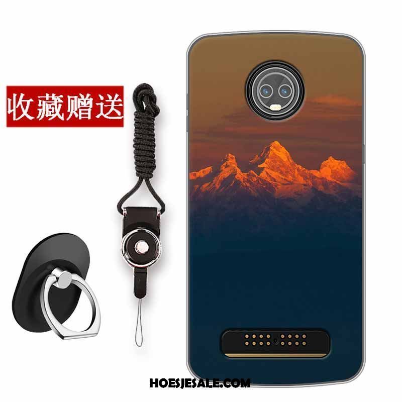 Moto Z3 Play Hoesje All Inclusive Scheppend Trend Mobiele Telefoon Siliconen Sale