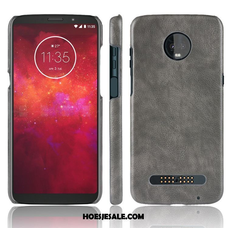 Moto Z3 Play Hoesje Hoes Grijs Kwaliteit Patroon Soort Aziatische Vrucht Sale