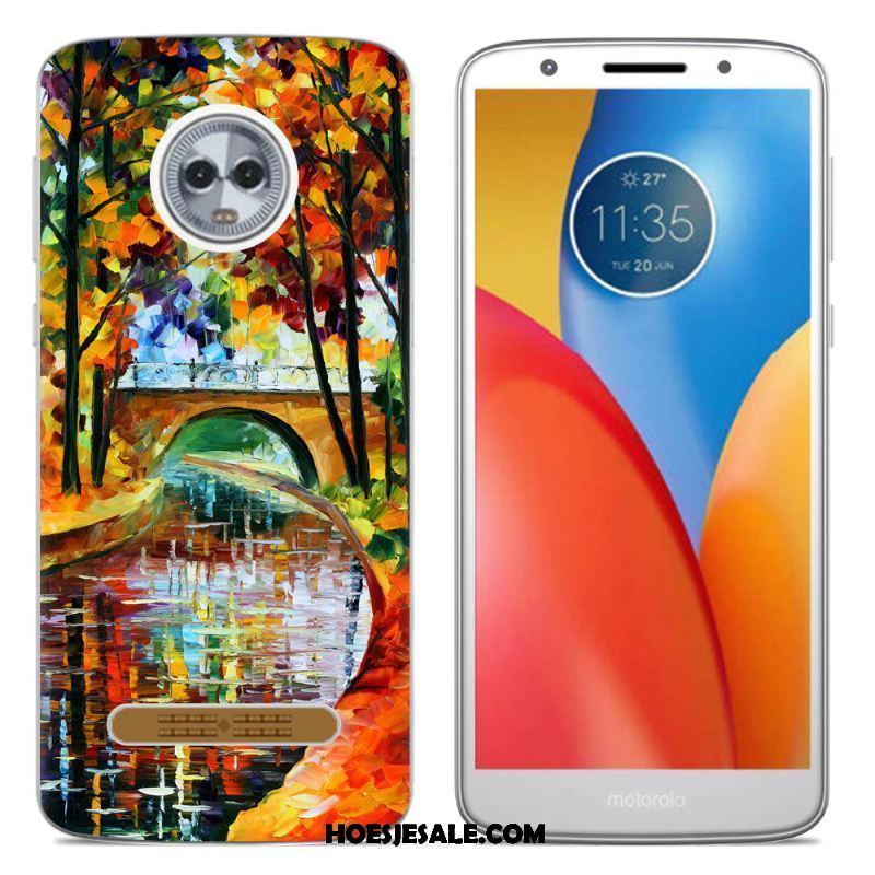 Moto Z3 Play Hoesje Mobiele Telefoon Trend Roze Siliconen Hoes Sale