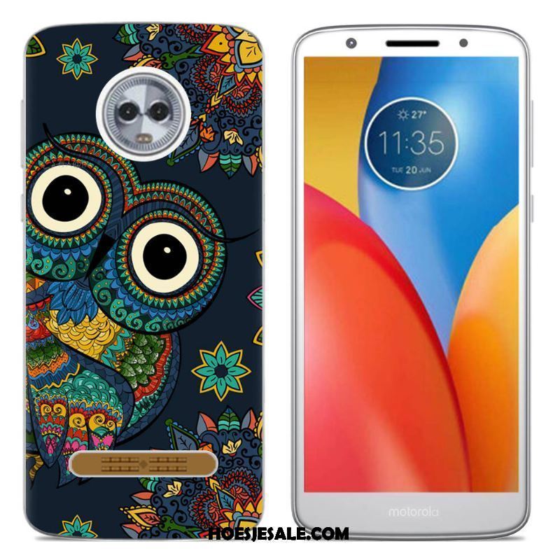 Moto Z3 Play Hoesje Mobiele Telefoon Trend Roze Siliconen Hoes Sale