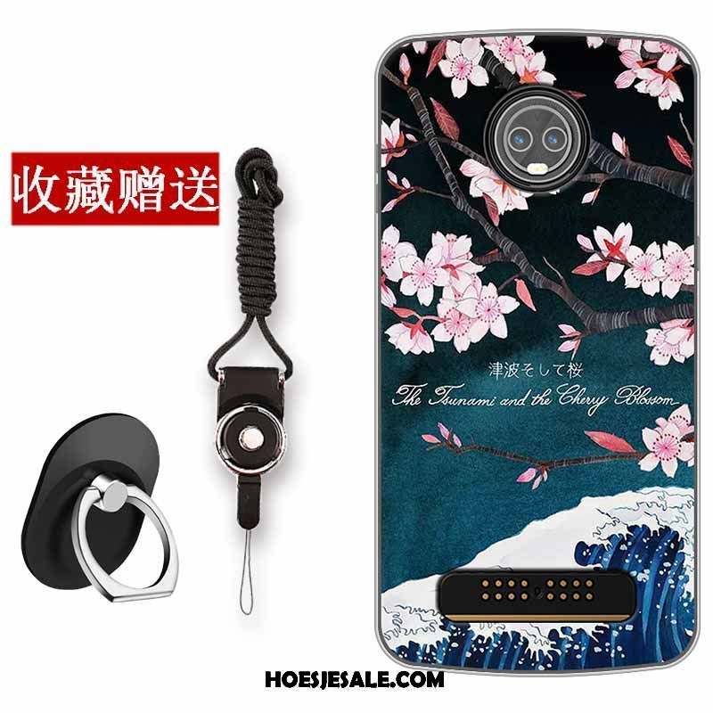 Moto Z3 Play Hoesje Zacht Kunst Mini Anti-fall Hoes Kopen