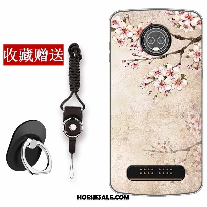 Moto Z3 Play Hoesje Zacht Kunst Mini Anti-fall Hoes Kopen