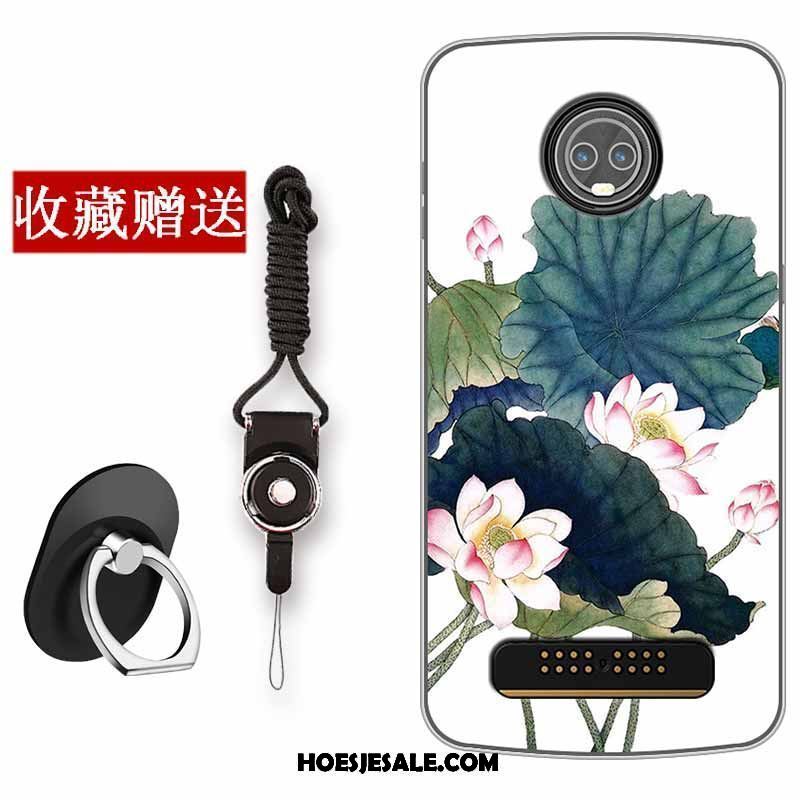 Moto Z3 Play Hoesje Zacht Kunst Mini Anti-fall Hoes Kopen