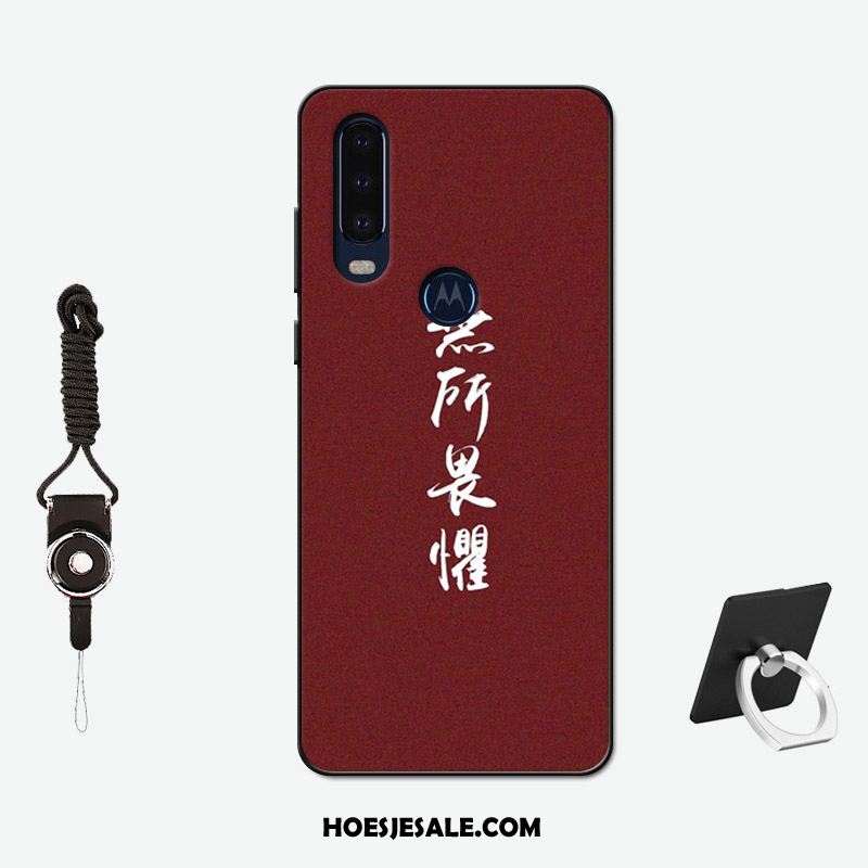 Motorola One Action Hoesje Roze All Inclusive Zacht Schrobben Lovers Aanbiedingen