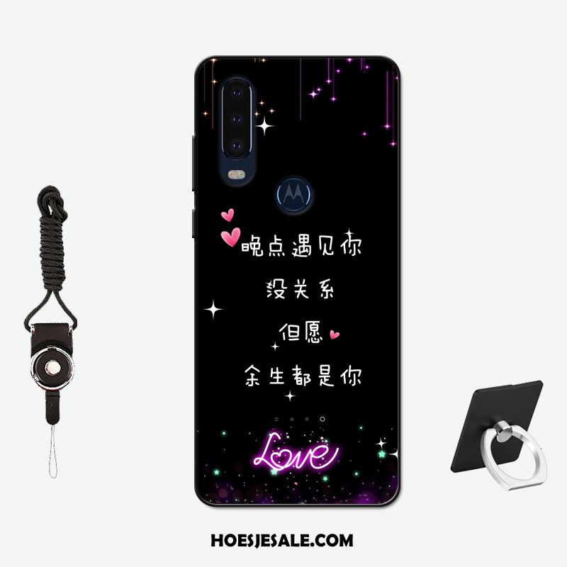 Motorola One Action Hoesje Roze All Inclusive Zacht Schrobben Lovers Aanbiedingen