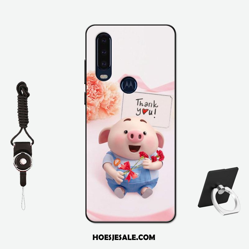 Motorola One Action Hoesje Roze All Inclusive Zacht Schrobben Lovers Aanbiedingen