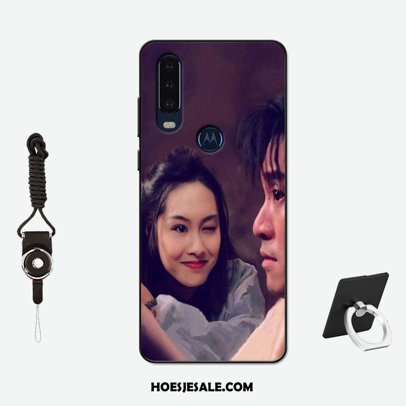 Motorola One Action Hoesje Roze All Inclusive Zacht Schrobben Lovers Aanbiedingen