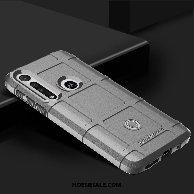 Motorola One Macro Hoesje Hoes Anti-fall Mobiele Telefoon Bescherming Dikke Kopen