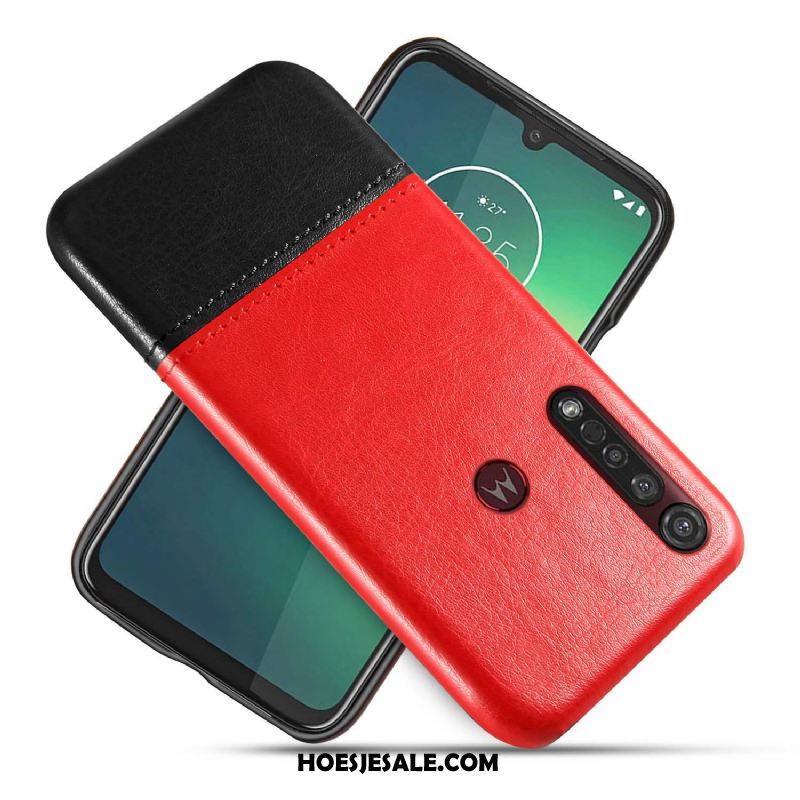 Motorola One Macro Hoesje Scheppend Bescherming Zwart Hoes Mobiele Telefoon Sale