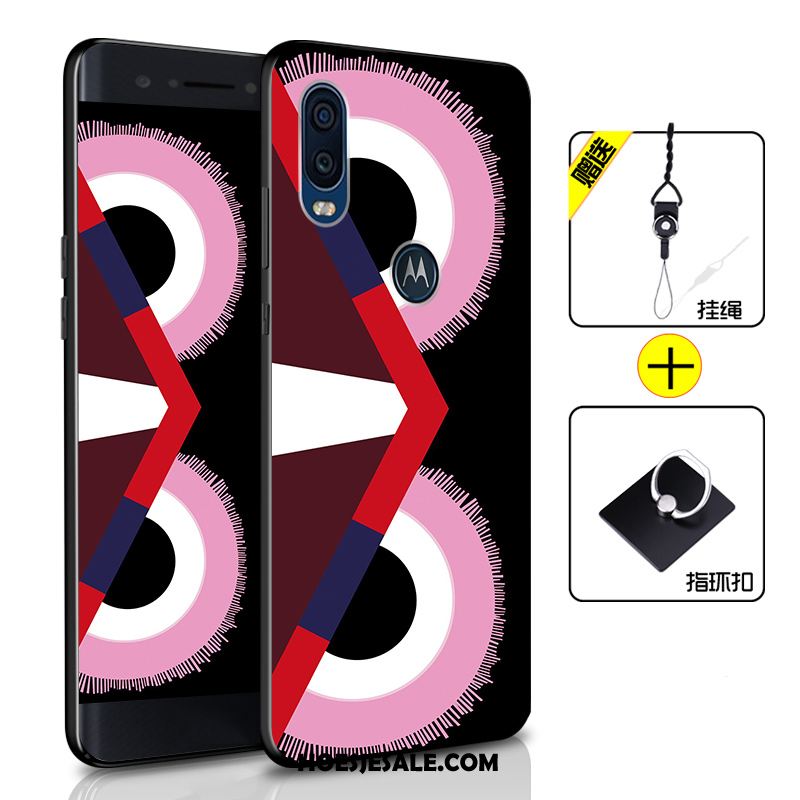 Motorola One Vision Hoesje Zacht Donkerblauw Hoes All Inclusive Mobiele Telefoon Online