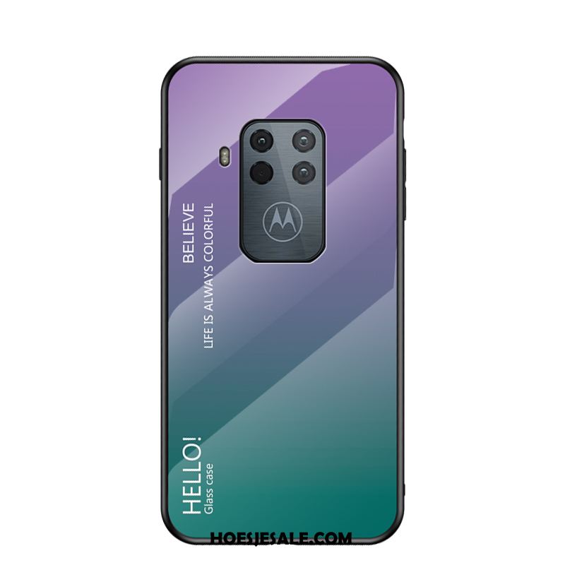 Motorola One Zoom Hoesje Verloop All Inclusive Glas Mobiele Telefoon Hoes Goedkoop