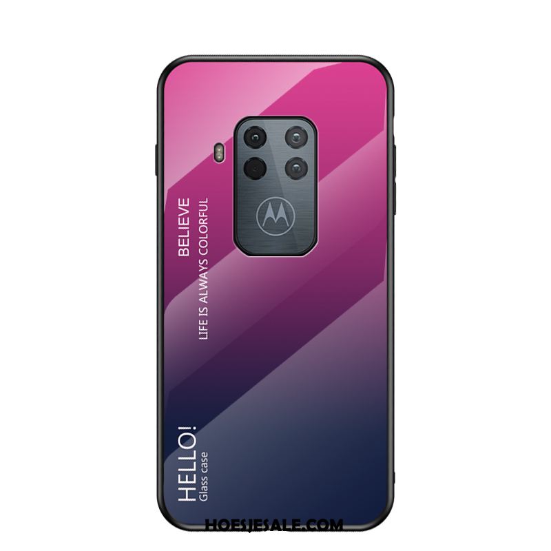 Motorola One Zoom Hoesje Verloop All Inclusive Glas Mobiele Telefoon Hoes Goedkoop