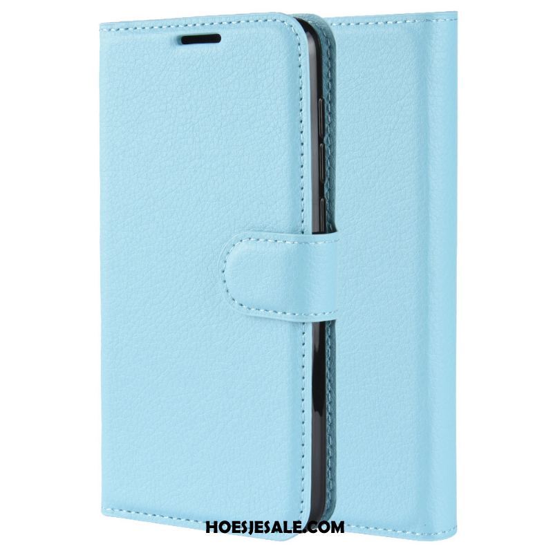 Nokia 1.3 Hoesje Hoes Leren Etui Portemonnee Blauw Mobiele Telefoon Online