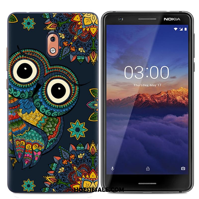 Nokia 2.1 Hoesje Bescherming Spotprent Zacht Hoes Mooie Goedkoop