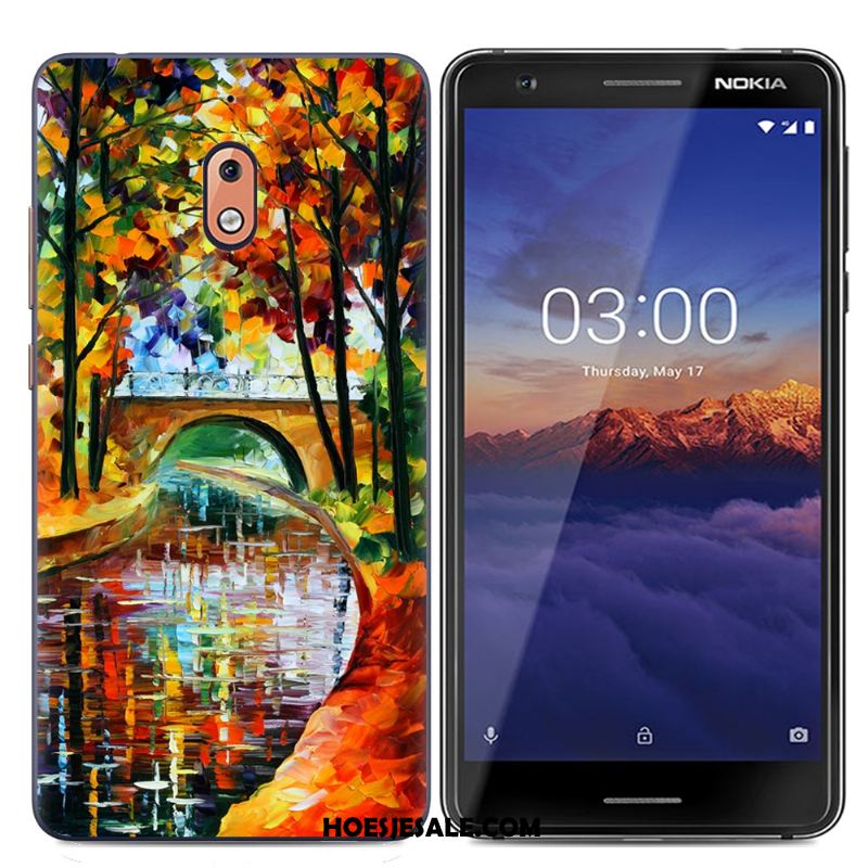 Nokia 2.1 Hoesje Bescherming Spotprent Zacht Hoes Mooie Goedkoop