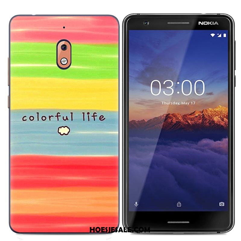 Nokia 2.1 Hoesje Bescherming Spotprent Zacht Hoes Mooie Goedkoop