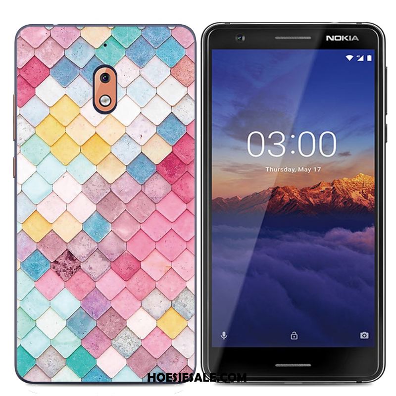 Nokia 2.1 Hoesje Bescherming Spotprent Zacht Hoes Mooie Goedkoop