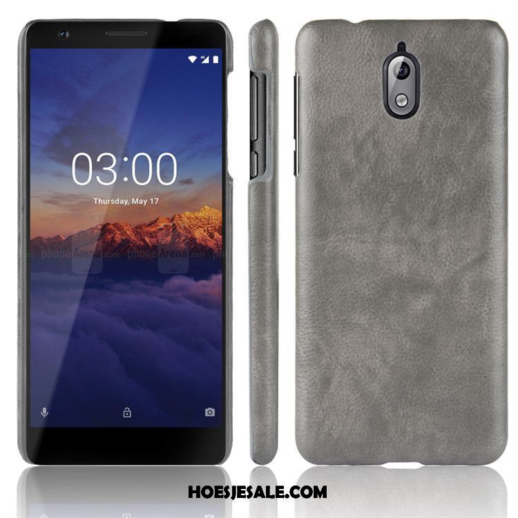 Nokia 3.1 Hoesje Bescherming Mobiele Telefoon Kwaliteit Hoes Leer Goedkoop