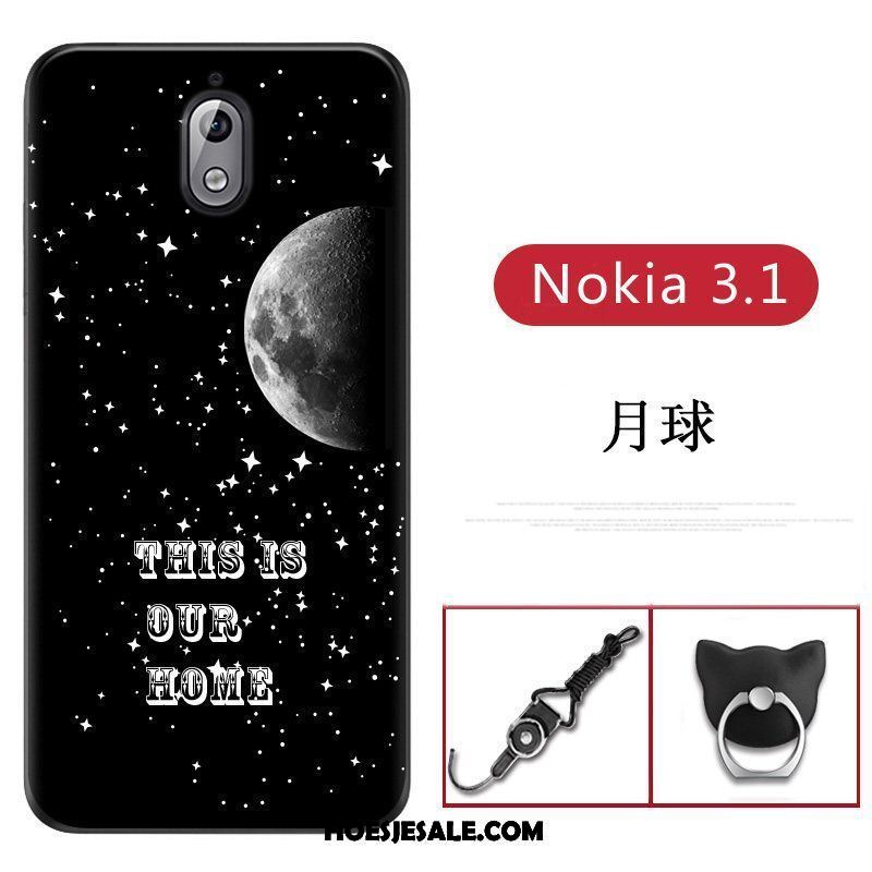 Nokia 3.1 Hoesje Zacht Bescherming All Inclusive Dun Mobiele Telefoon Goedkoop