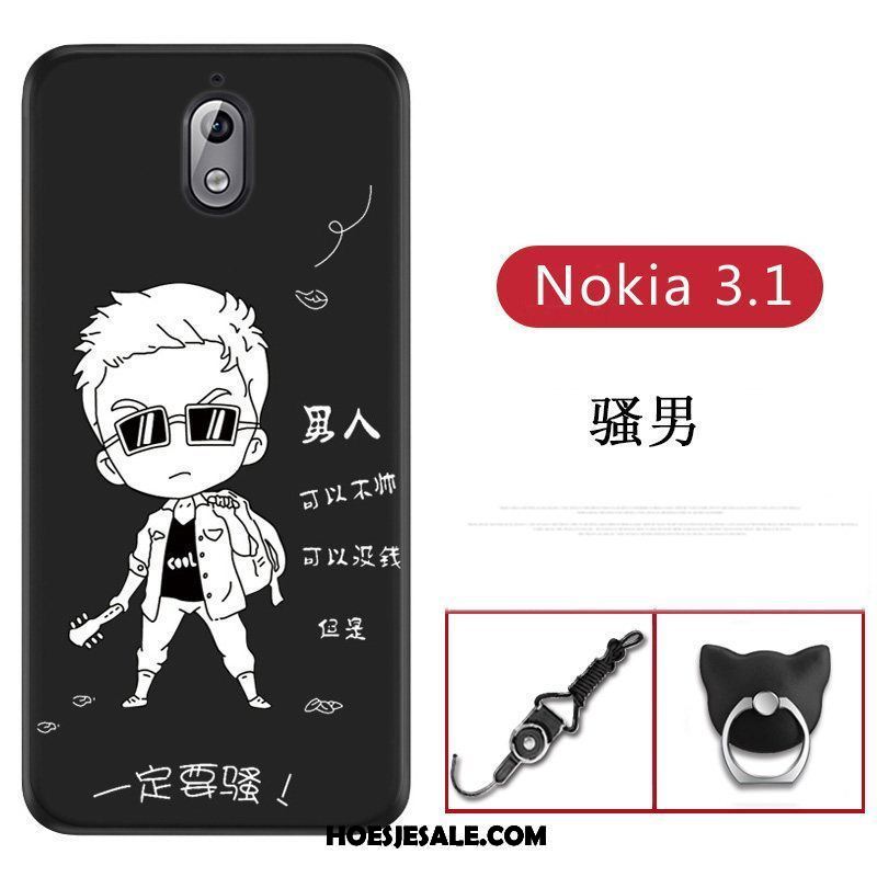 Nokia 3.1 Hoesje Zacht Bescherming All Inclusive Dun Mobiele Telefoon Goedkoop