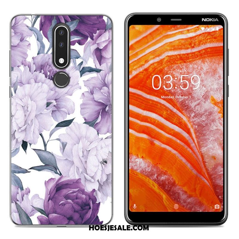 Nokia 3.1 Plus Hoesje Groen Mobiele Telefoon Geschilderd Nieuw Zacht Kopen