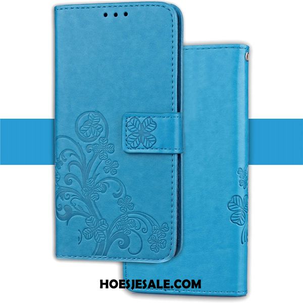 Nokia 3.1 Plus Hoesje Leren Etui Hoes Hanger Lucky Portemonnee Goedkoop