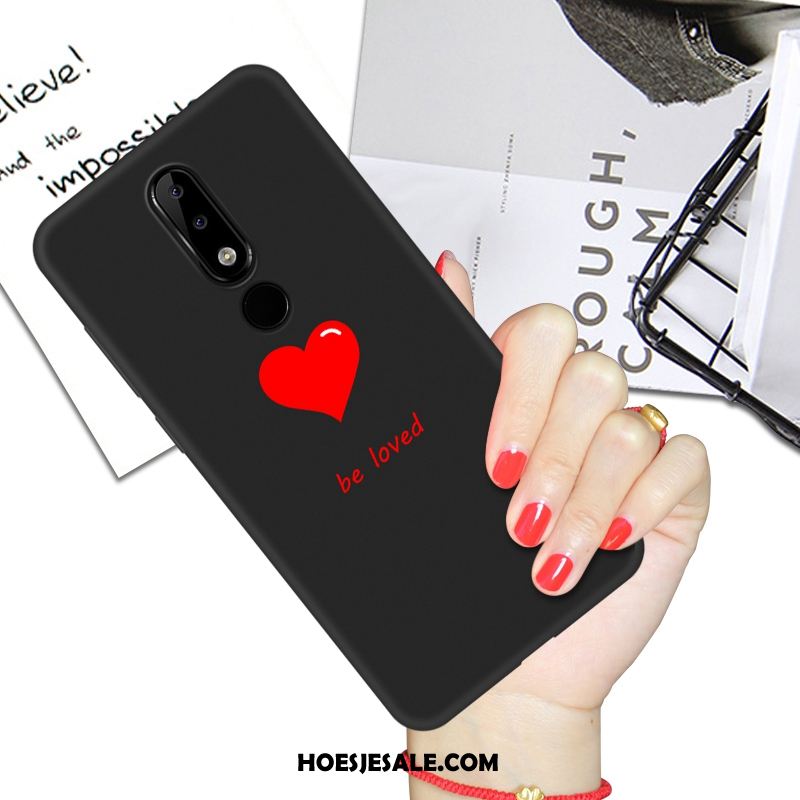 Nokia 3.1 Plus Hoesje Spotprent Trendy Merk Net Red Mooie Bescherming Sale