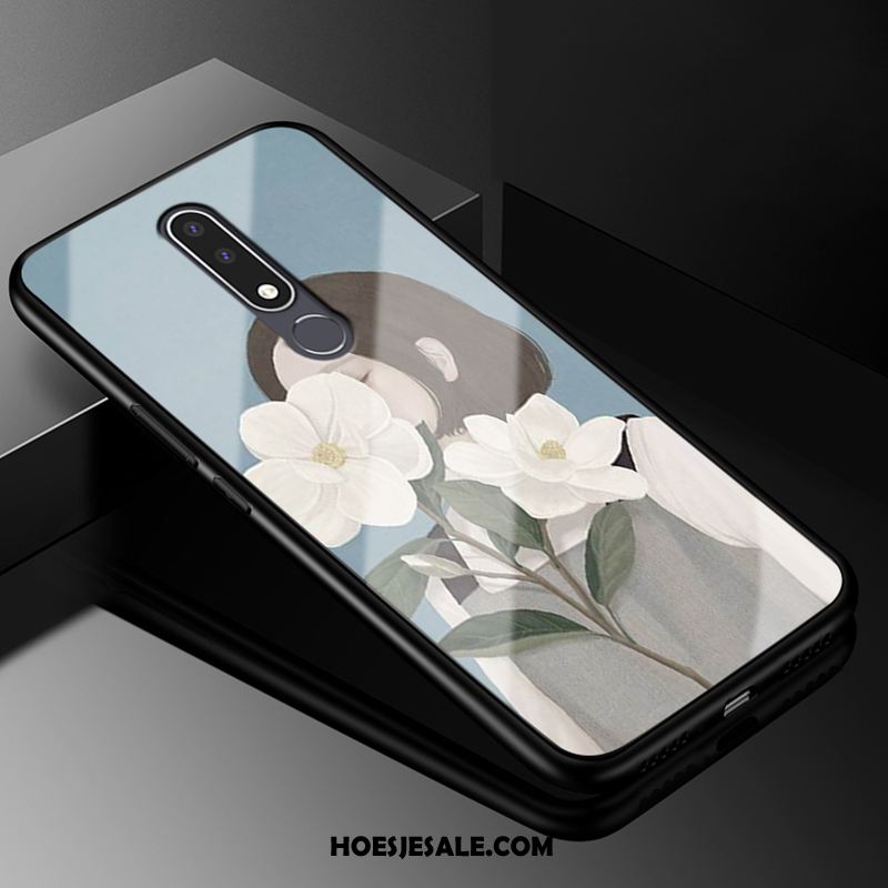 Nokia 3.1 Plus Hoesje Vintage Trend Hoes Bescherming Wind Kopen