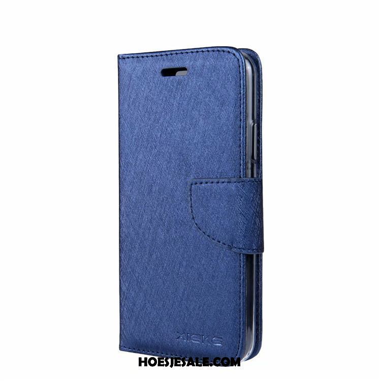 Nokia 3.2 Hoesje Bescherming Kaart Folio Purper Hoes Sale