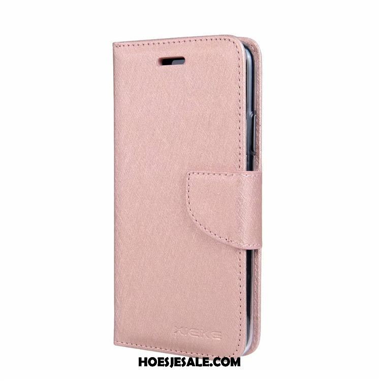 Nokia 3.2 Hoesje Bescherming Kaart Folio Purper Hoes Sale