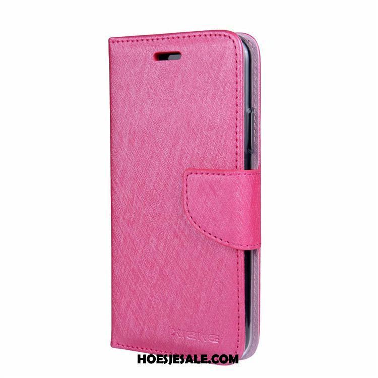 Nokia 3.2 Hoesje Bescherming Kaart Folio Purper Hoes Sale