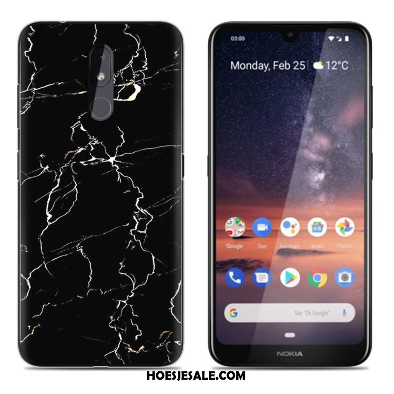 Nokia 3.2 Hoesje Trend Mobiele Telefoon Grijs Scheppend Geschilderd Kopen