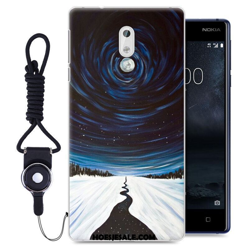 Nokia 3 Hoesje Zacht Hoes Zwart Hanger Mobiele Telefoon Korting