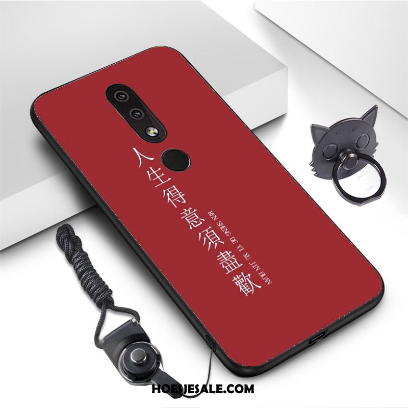 Nokia 4.2 Hoesje Wind Mobiele Telefoon Net Red Persoonlijk Anti-fall Korting