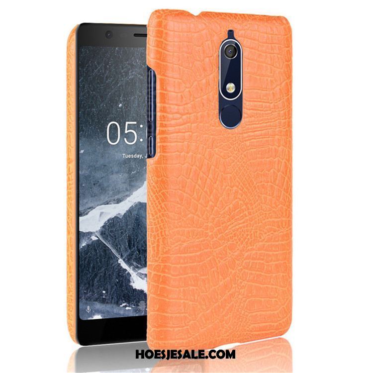 Nokia 5.1 Hoesje Bescherming Mobiele Telefoon Anti-fall Hard Leer Kopen