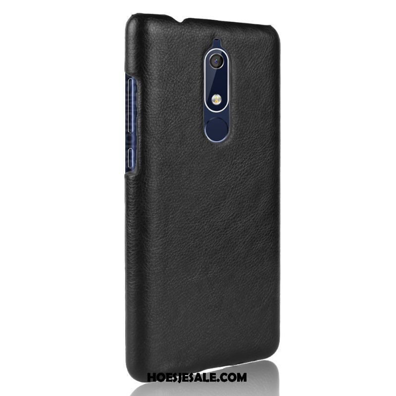 Nokia 5.1 Hoesje Schrobben Vintage Patroon Mobiele Telefoon Hoes Goedkoop