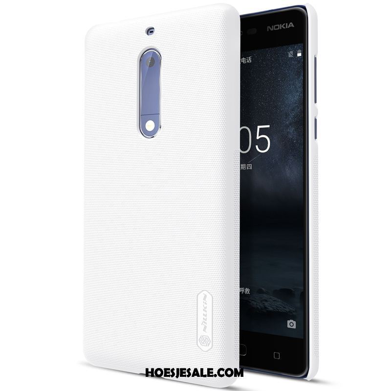 Nokia 5 Hoesje Mobiele Telefoon Goud Bescherming Schrobben Hoes Goedkoop