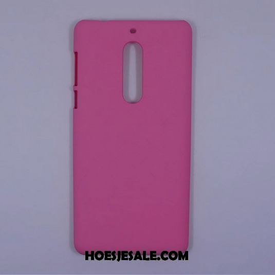 Nokia 5 Hoesje Mobiele Telefoon Schrobben Hard Blauw Bedrijf Kopen