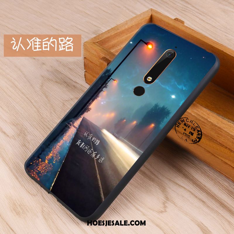 Nokia 6.1 Hoesje All Inclusive Anti-fall Schrobben Hoes Mobiele Telefoon Sale