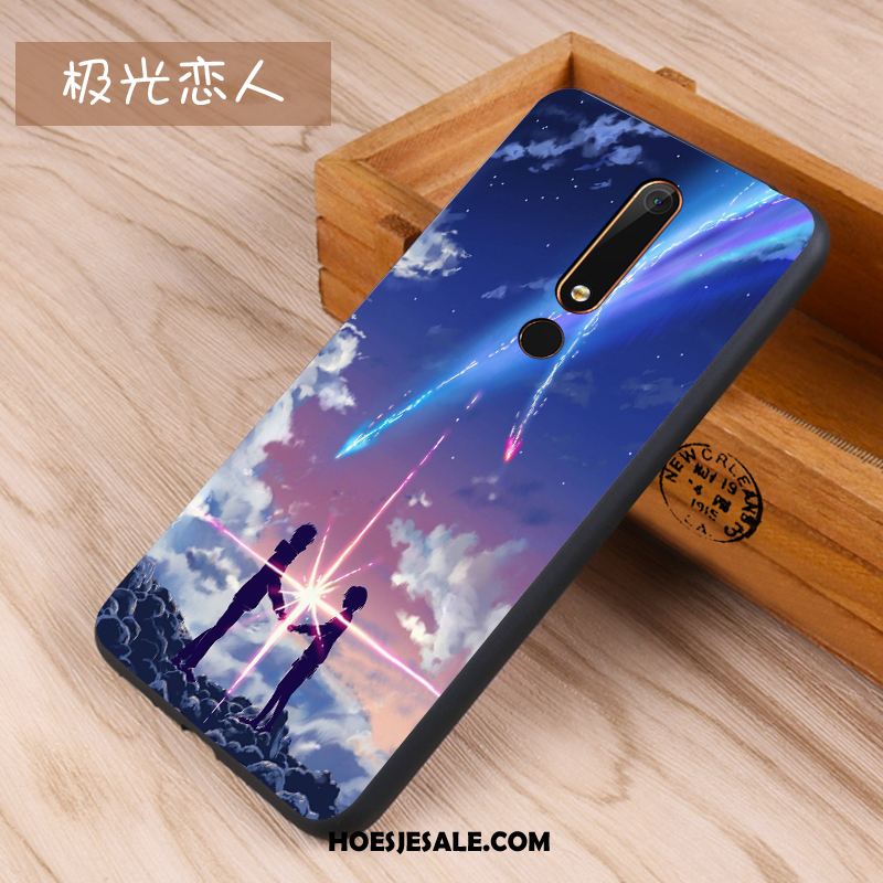Nokia 6.1 Hoesje All Inclusive Anti-fall Schrobben Hoes Mobiele Telefoon Sale