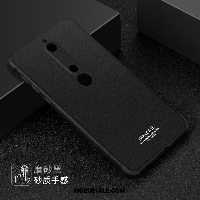 Nokia 6.1 Hoesje Anti-fall Hoes Bescherming Siliconen Mobiele Telefoon Goedkoop