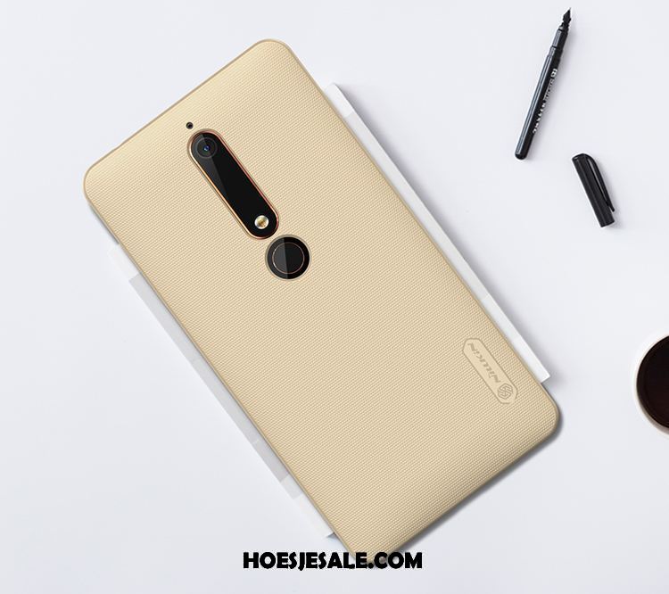 Nokia 6.1 Hoesje Bescherming Mobiele Telefoon Hard Hoes Wit Sale