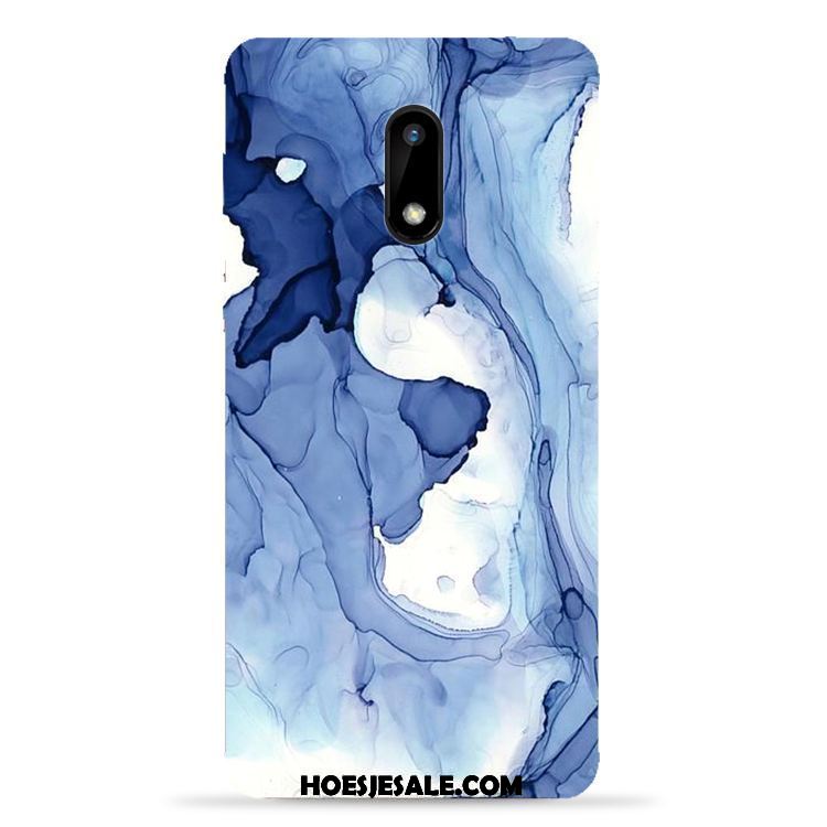 Nokia 6 Hoesje All Inclusive Hoes Blauw Doorzichtig Bescherming Sale